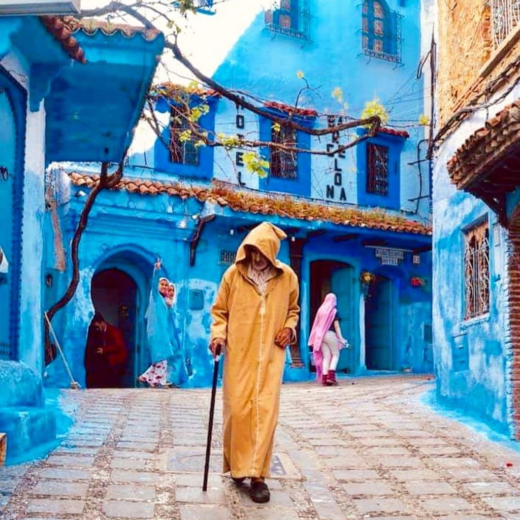 Chefchaouen, blue pearl, moroccan blue, la città blu