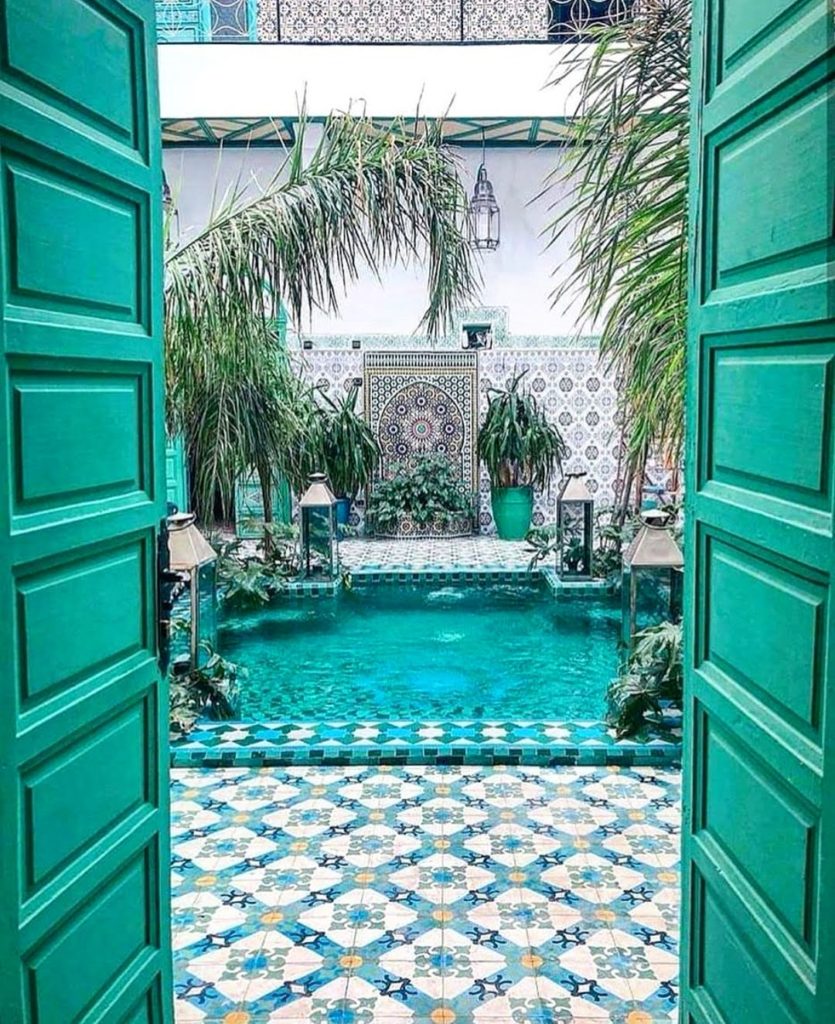 Marrakech, medina, riad